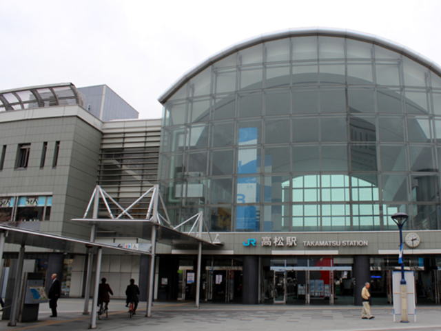 JR高松駅からご来店される場合